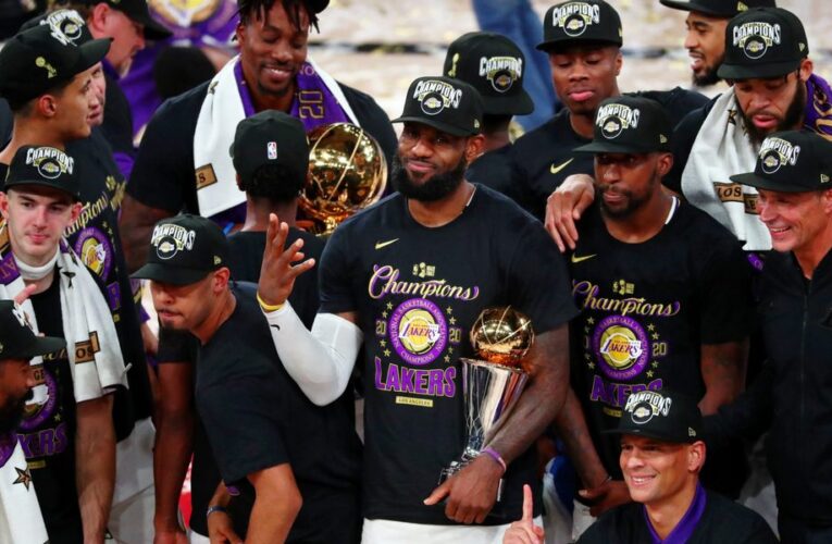 Los Ángeles Lakers alcanzó a Boston Celtics como el que más anillos de la NBA ganó