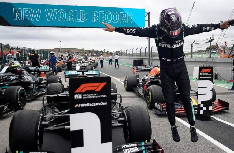 F1: Lewis Hamilton batió el récord de Michael Schumacher