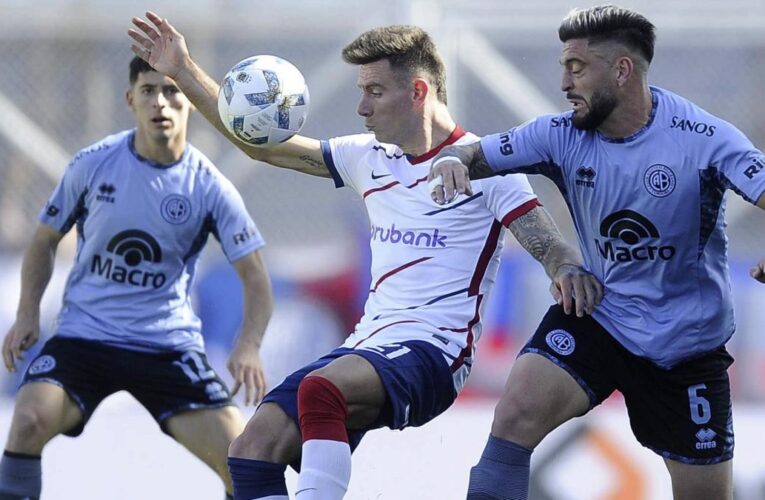 Belgrano igualó ante San Lorenzo en el Nuevo Gasómetro