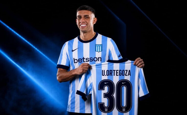 Ulises Ortegoza fue presentado en Racing: la despedida de Talleres